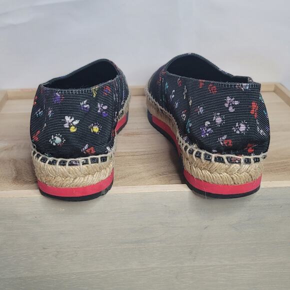 Diane Von Furstenberg- Women's Tulum Espadrilles- Shoes- Navy- Size 6 - Picture 4 of 7